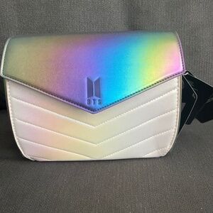 Funko Pop! By Loungefly BTS Iridescent Quilted Crossbody Bag